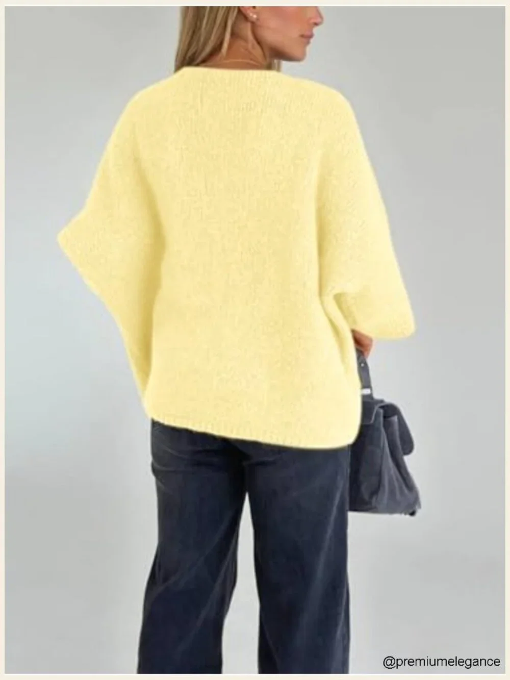 Oversized Short Sleeve Cardigan, V-Neck Button Front Knit Sweater